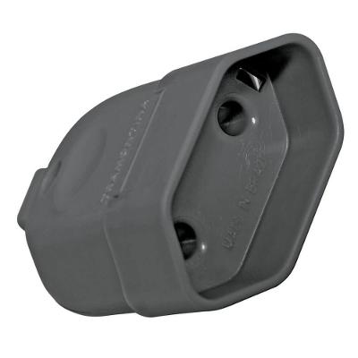 Plugue Fêmea 2P 10A 250V 57403152 para Extensões Preto Tramontina