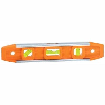 Nível de Plástico Reforçado 9.1-2 235Mm 3 Bolhas Magnético Sparta Ferramentas
