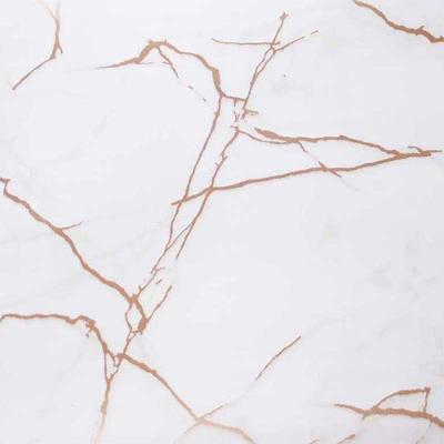 Papel Adesivo Decorativo 320135C-2RD Mármore Calacatta Branco Brilho 45cm X 2m Contact