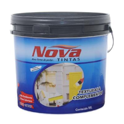 Massa Acrílica para Exterior 16L 200000000037 Secagem Rápida Baixo Odor Nova Tintas