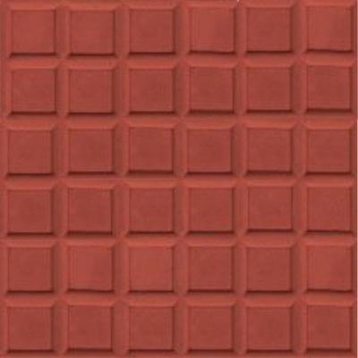 Piso 36 Dados Vermelho Hidráulico 30x30cm com 5 Peças 0,45m2 para Calçadas Artesanal