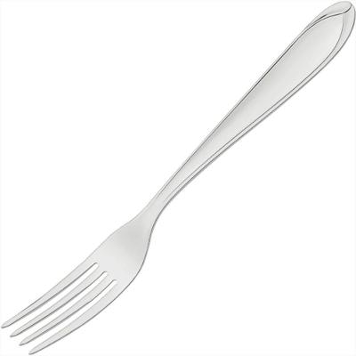Garfo para Sobremesa Laguna 63906052 em Aço Inox com Bordas Arredondadas para Mesa Tramontina