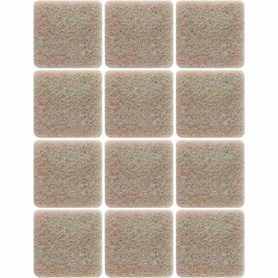 Feltro Sintético para Móveis Pesados 3M Brasil HB004262729 Scotch Quadrado Grande 12 Unidades Marrom