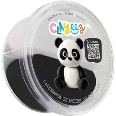 Massinha de Modelar Clayeez Duo Animais Exóticos 12g 4056 Infantil Gelelé
