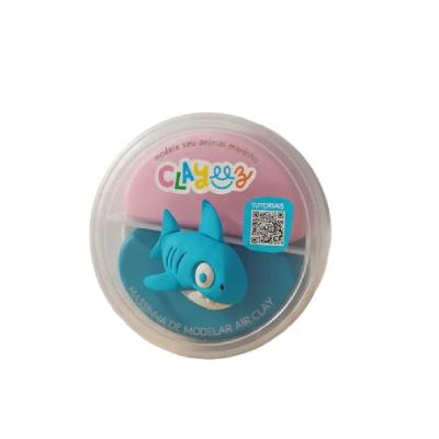 Massinha de Modelar Infantil Clayeez Duo Animais Marinhos 12g 4051 Gelelé