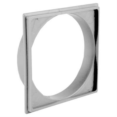 Porta Grelha Quadrado 27.61.124.9 para Grelha Quadrada 100Mm Prata Tigre