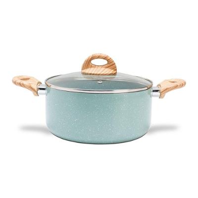 Caçarola de Indução Botanika Alumínio Antiaderente Ceramic Life 2,5L Ø20cm Verde Brinox