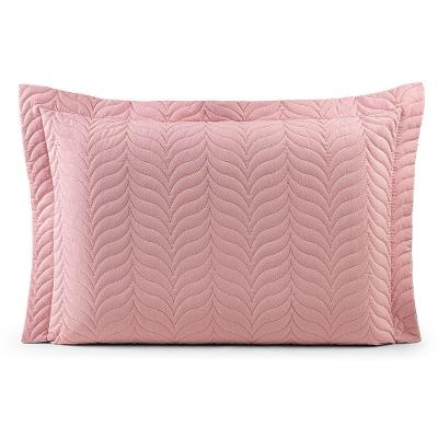 Porta Travesseiro Paris 70x50cm Percal 150 Fios 100% Algodão Matelado Rosê MR Enxovais