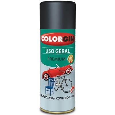 Tinta Spray Metálica para Uso Geral Preto Star 400ml 57151 Sherwin Williams