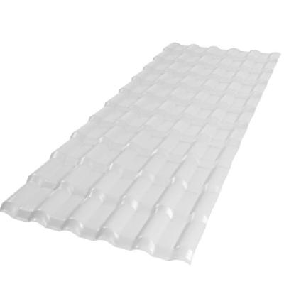 Telha de Pvc Plan P3010053 2,42m X 88cm 6 Ondas Branco Afort