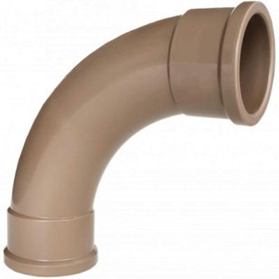 Curva Soldável 20mm 90 Graus para Tubulação de Água Fria em PVC Marrom Tigre