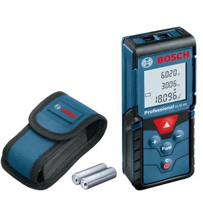 Trena a Laser Glm40 Alcance de 40m com Função de Memória Vermelho Bosch