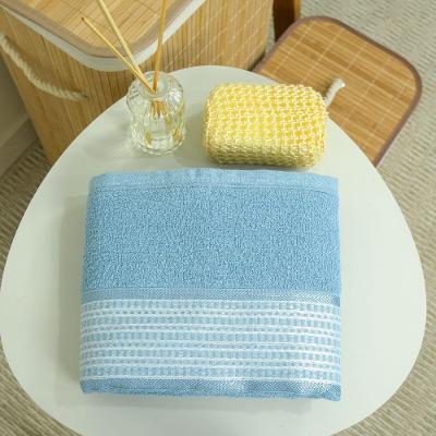 Toalha de Banho Urbane 145x75cm Algodão 360g-m2 Felpuda Azul Bebê Valle Distribuidora