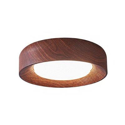 Plafon LED Veta Bin 90022 Dimerizável Imbuia Bivolt Nordecor Iluminação