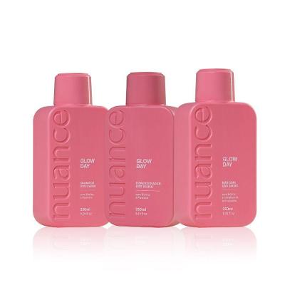 Box Glow Day Hair Care Nuance - Kit Brilho Espelhado E Perfume Capilar