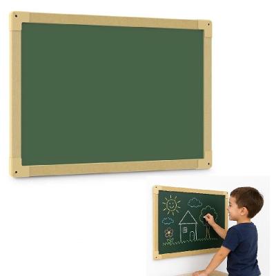 Quadro Verde Junges Quadro Verde Junges 40x60cm MDF Lousa Escolar para Giz Leve e Fácil de Instalar
