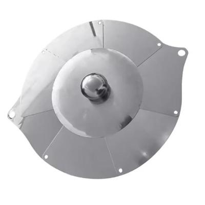 Tampa para Panela Retrátil Universal em Aço Inox Ajustável para Frigideira 14 a 24cm
