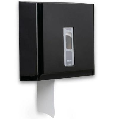 Dispenser para Papel Higiênico Rolão 300-500m Street 48399 Preto para Banheiro Nobre