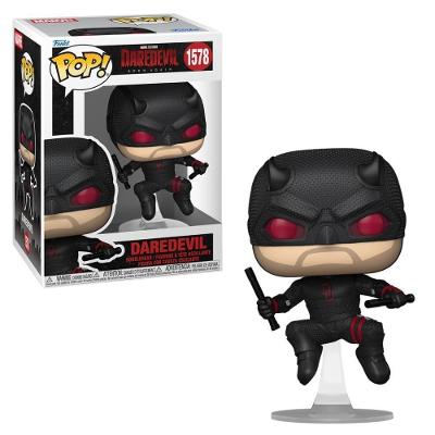 Boneco Funko Pop! Marvel Demolidor Renascido Traje Preto