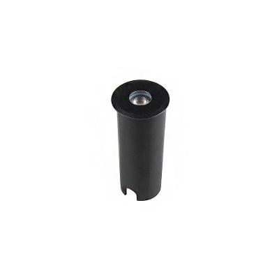 Embutido de Solo LED Pinne 6970 3W 30 graus  Bivolt Luz Amarela Preto Nordecor Iluminação
