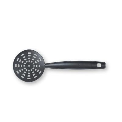 Espumadeira Urban em Nylon com Design Vazado 32cm para Cozinha Preto Brinox
