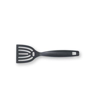 Espátula Perfurada Urban em Nylon 26cm para Cozinhar e Servir Preto Brinox