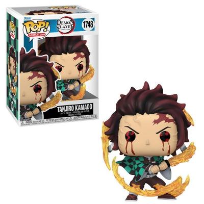 Boneco Funko Pop! Demon Slayer - Tanjiro Respiração Do Sol
