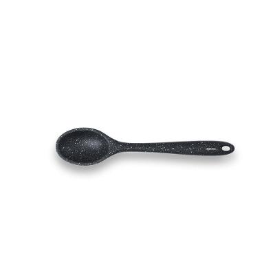 Colher de Silicone Flex 27,5cm para Cozinha Premium Resistente Até 200 graus C Preto Brinox
