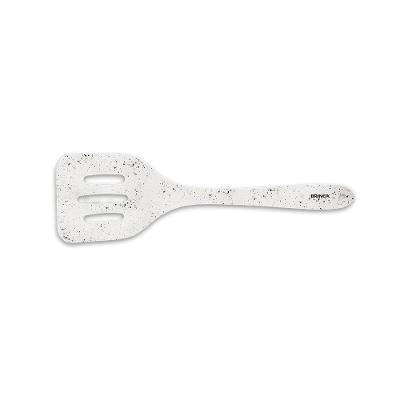 Espátula Vazada de Silicone Flex 29cm para Cozinha Bege Brinox
