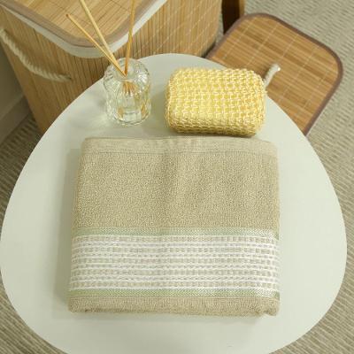 Toalha de Banho Urbane 145x75cm 100% Algodão 360g-m2 Bege Valle Distribuidora