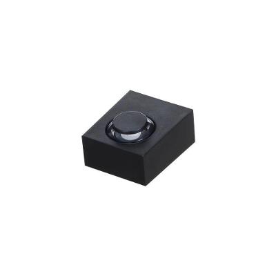 Mini Arandela LED Flou Uno 2W Bivolt 2700K Luz Amarela Preto Nordecor Iluminação