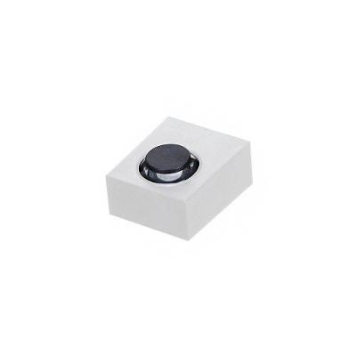 Mini Arandela LED Flou Uno 2W Bivolt 2700K Ip65 Branco Nordecor Iluminação