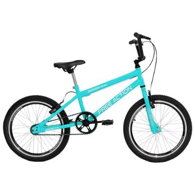 Bicicleta Bmx Sts Cross Aro 20 Quadro Aço 1v Verde Tiffany Free Action