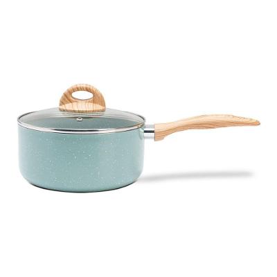 Panela de Indução Ceramic Life Botanika 2L Alumínio Antiaderente Verde Brinox