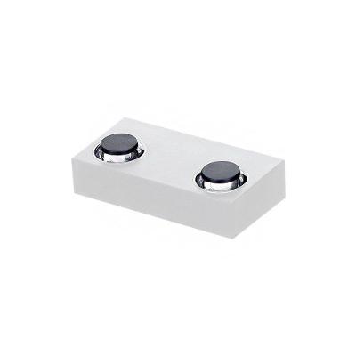 Mini Arandela de LED Flou Duo 4W Bivolt 2700K Luz Amarela Branco Nordecor Iluminação