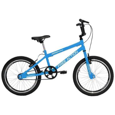 Bicicleta Sts Cross 1v Aro 20 Quadro Aço V-brake Azul Capri Free Action
