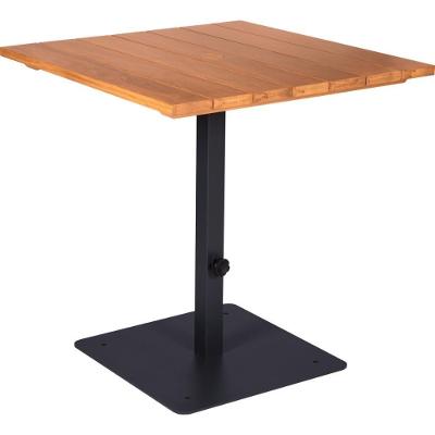 Mesa Quadrada Urban Highline em Madeira Garapeira com Tampo MDF 70cm Tramontina