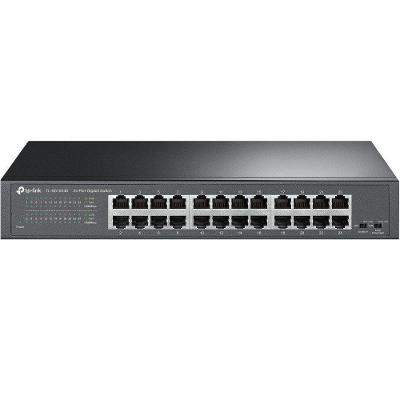 Switch Gigabit 24 Portas TL-SG1024D Mesa Ou Rack Não Gerenciável Cinza TP-Link