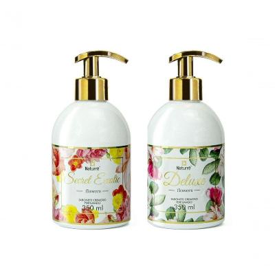 Kit 2 Sabonetes Naturrê Deluxe E Exotic Flowers 350ml
