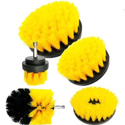 Kit 5 Escovas Rotativas para Limpeza de Furadeira 06065 com Cerdas de Nylon Titanium