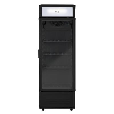 Refrigerador Expositor Vertical HQ 225L com Led HQ -225REVPVX Preto 110V