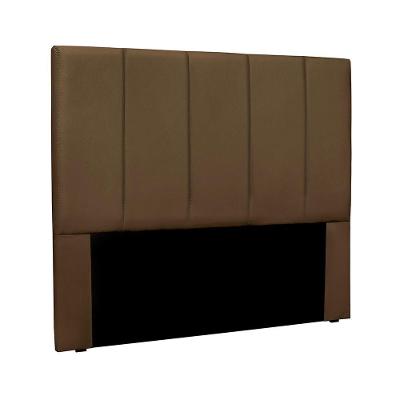 Cabeceira Solteiro Anya para Cama Box Estrutura MDF-MDP Revestida em Suede Caramelo Loja Sheep