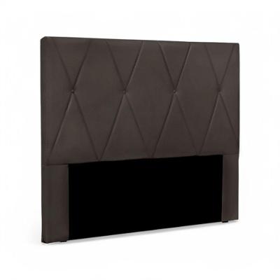 Cabeceira Elisa King para Cama Box Estrutura MDF-MDP em Suede Cinza Loja Sheep