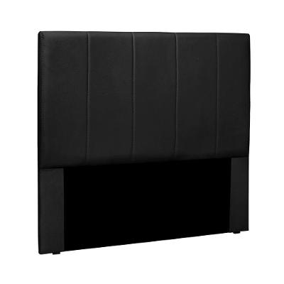 Cabeceira Casal Anya 140cm para Cama Box Estrutura MDF-MDP Veludo Preto Loja Sheep