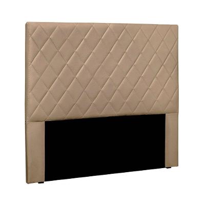 Cabeceira Casal Tina 140cm para Cama Box Estofada MDF-MDP Suede Creme Loja Sheep