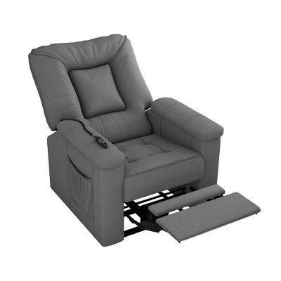 Poltrona Reclinável Elétrica Mx-40 Porsche Suede Confort Cinza Loja Sheep
