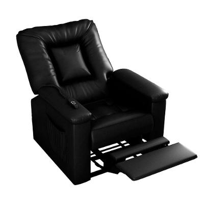 Poltrona Reclinável Elétrica Mx-40 Porsche Bivolt Corino Preto Loja Sheep