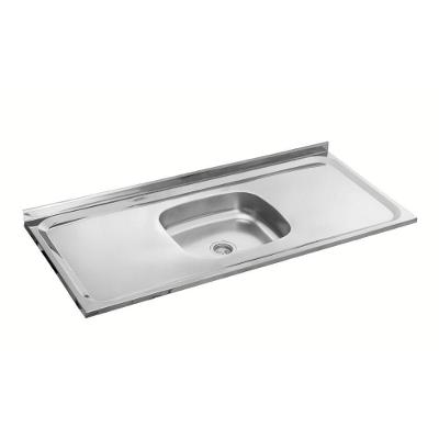 Pia de Cozinha Cr25350 120x52,5cm Retangular Aço Inox com Válvula Inox Multimóveis
