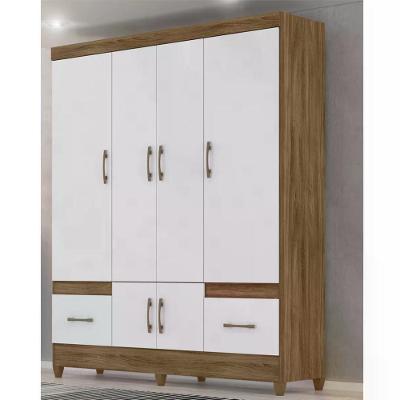 Guarda Roupa Casal Ms912 4 Portas 2 GavetasBranco