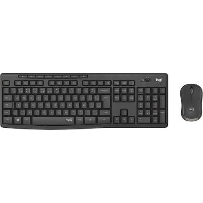 Kit Teclado E Mouse Logitech Mk295 Preto S/Fio 920-009793-C